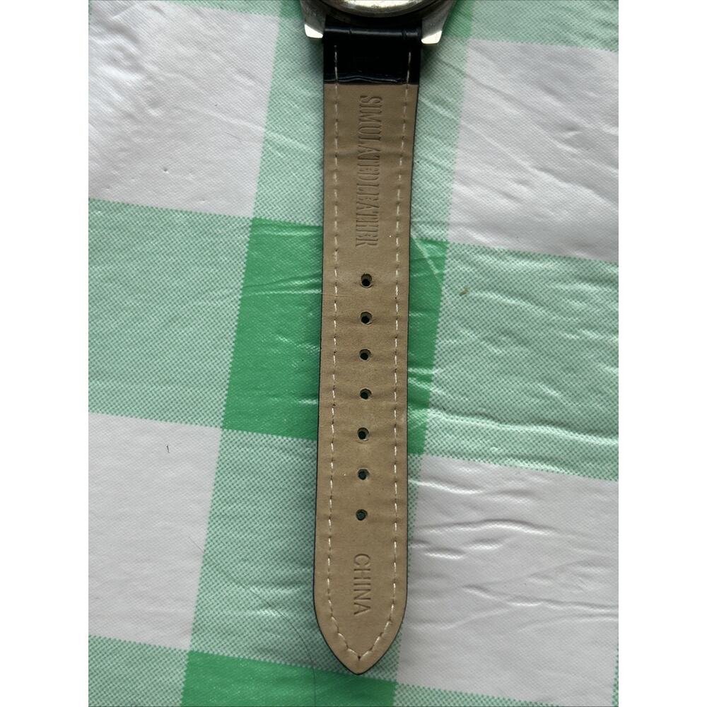 Accutime Silver Tone Easy Read Military Time Women’s Quartz Watch - Picture 7 of 8